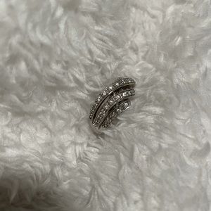 Sterling Silver CZ Ring - Size 7